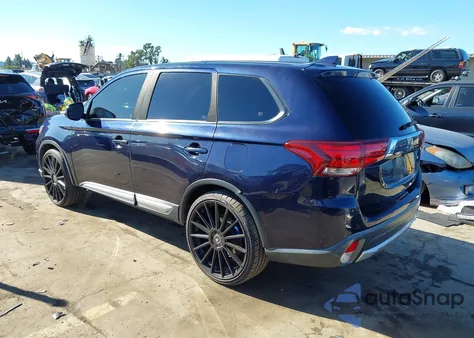 2017 Mitsubishi Outlander Se из США, поврежденный, VIN JA4AD3A33HZ055904
